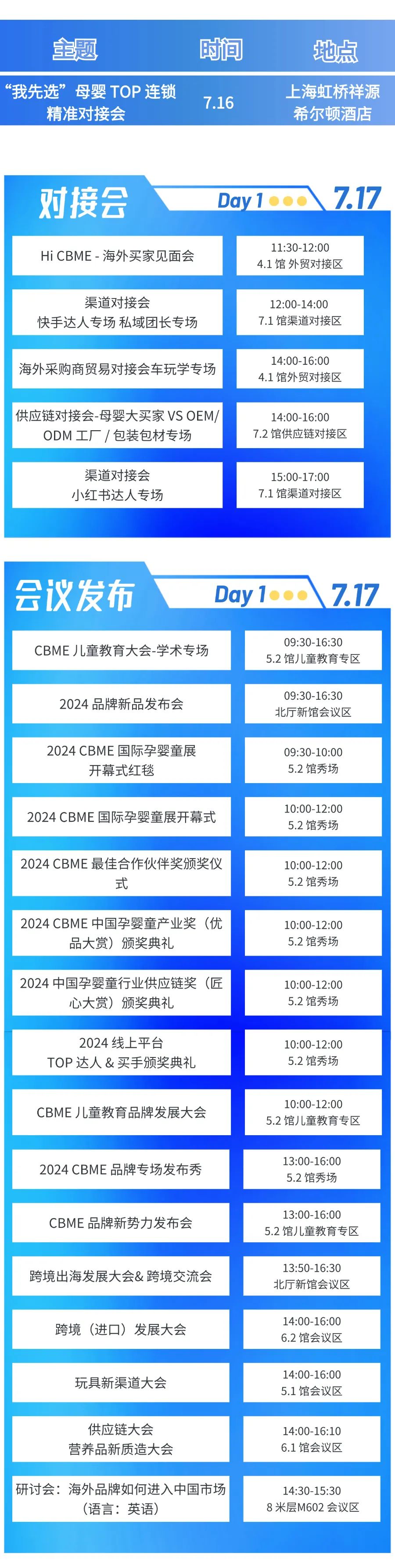 2024CBME孕婴童展超详细逛展攻略！7月17-19日国家会展中心（上海）举办